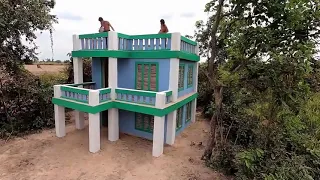 بناء المنازل في الغابات حاجة روعة وجميلة 