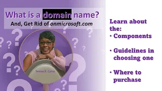 What is a Domain Name How to Get Rid of Onmicrosoft com