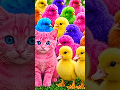 Tangkap Ayam Lucu, ayam warna warni, ayam rainbow, kelinci lucu, bebek lucu, ikan koi, Hewan Lucu