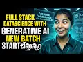 Full Stack Data Science with Generative AI New Batch Zero to Job Ready PythonLife