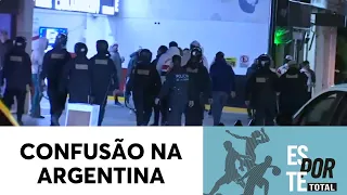 Chegada do São Paulo à Argentina é marcada por confusão | Esporte Total