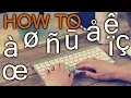 How to Input Special Character Letters on Mac