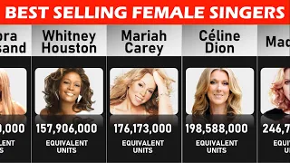 top 50 best selling female singers ever 2023 comparison