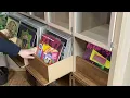 for IKEA Kallax Add LP Vinyl Record Sliding Drawer Hack Ideas