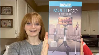 Download BOWER MULTI-POD 6 IN ONE TRIPOD REVIEW MP3