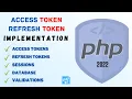 how access token and refresh token works Updated