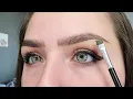 ASMR - Eyebrow Tutorial Whispering Tapping