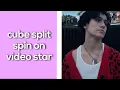 cube split spin on star
