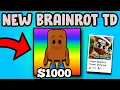 Lagu i got NEW BABY TUNG TUNG TUNG SAHUR MYTHIC... (New Brainrot TD Roblox)