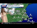 Gusty wind and turning wet this weekend