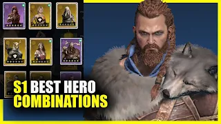 s1 best hero combination in viking rise f2p u0026 p2w hero combination in viking rise