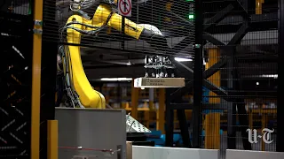 A look inside Amazon s SAN5 Sortation Center