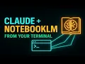 Claude Code NotebookLM From Your Terminal The Research Stack Nobody Talks About