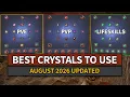 Best Crystals To Use For PvE PvP Lifeskills in Black Desert - August 2026