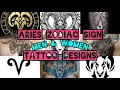 ARIES ZODIAC SIGN TATTOO DESIGNS ARIES ZODIAC SIGN TATTOO FOR MEN AND WOMEN ZODIAC SIGN TATTOO