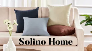 Solino Home 100 European Flax Linen Pillow Covers Solino Home