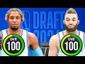 Draft Only Rebuild but Draft Quality is Maxed