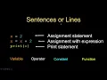 Python01 Variables Expressions and Statements