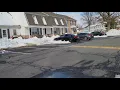 Sunny Weather After Snow North Edison New Jersey