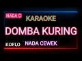 Download Lagu DOMBA KURING KARAOKE - Nada Cewek - AZMY Z