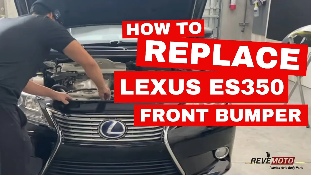 2013-2015 Lexus ES350 : Front Bumper Painted