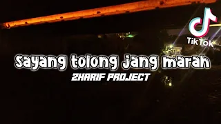 Download DJ VIRAL TIKTOK || DJ SAYANG JANG MARAH MARAH || SAYANG TOLONG JANG MARAH MARAH 🎶 || ZHARIF PROJECT MP3