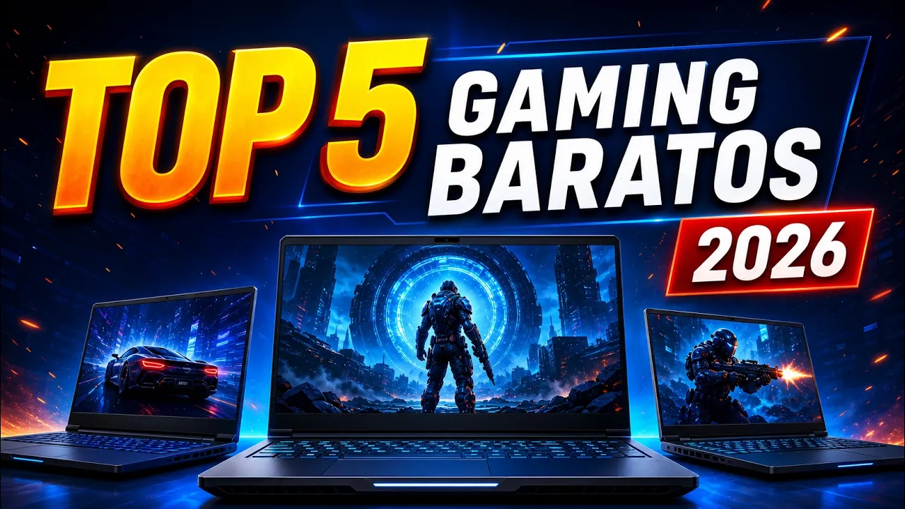 Miniatura de Los 5 MEJORES portátiles Gaming  BARATOS de 2026 | Calidad-precio