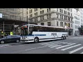 MTA NYC Bus 2015-16 Prevost X3-45s On The SIM1C SIM4C SIM3C Broadway