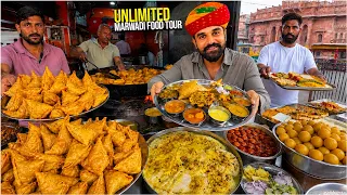 24 HOURS Exposing Jodhpur's OVERRATED Indian Street Food | 5 Places, 25 Items, Non Stop Food Tour