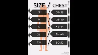 معرفة مقاسات الملابس 