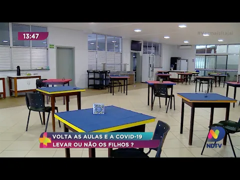 A preocupação com a volta as aulas devido a pandemia