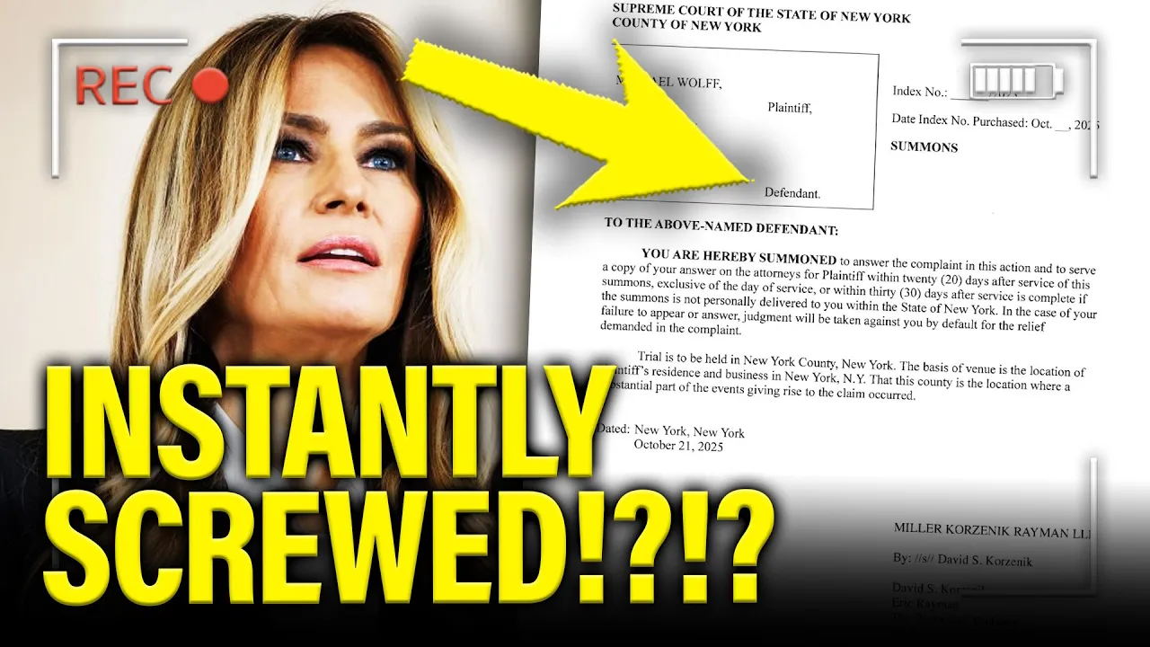 Melania Trump IN WORLD OFF HELL in Lawsuit DONALD FEARED MOST!!!