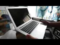 Unboxing the Macbook Air Model A1466