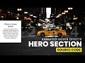Hero Section Hover Effects Source Code
