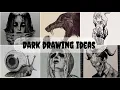 25 dark drawing ideas for beginners horror drawing ideas horror sketch