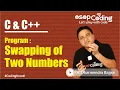 Program for Swapping of Two Numbers for Beginners CPP Tutorial OSOPCoding -