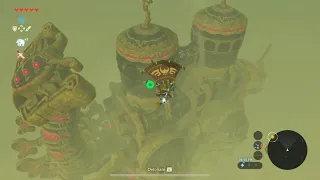 Boarding the Divine Beasts way too early - Breath of the Wild
