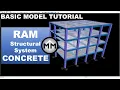 RAM Structural System Concrete Tutorial