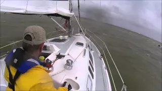 S/V Sunspot Baby Sailing April, 2016