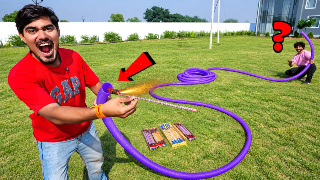 Can Diwali Rocket Get Out of Round Pipe? क्या दिवाली राकेट गोल पाइप में से निकल पायेगा?