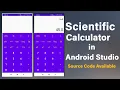 How to make a scientific calculator in Android Studio 2021