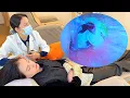 Microscope-Level Visual Ear Cleaning ASMR Full Footage of Ear Canal SPA Cleaning