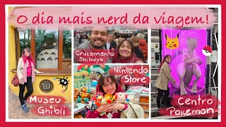 MUSEU GHIBLI E SHIBUYA - Centro Pokemon, Nintendo, melhor ramen de Tóquio? [Clá no Japão - EP. 04]