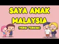 Lagu SAYA ANAK MALAYSIA (Animasi Dan Lirik) | Lagu Kemerdekaan Patriotik | by Little Luth Animation