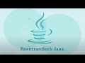 Java ReentrantLock Reentrant Lock in Java Java Concurrency Multithreading Java Java7 java8