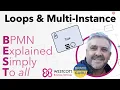 BPMN Tutorial - Standard Loop Sequential Multi-instance Loop Parallel Multi-instance Loop