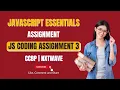 JS Coding Assignment 3 JavaScript Essentials NxtWave CCBP 4 0