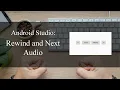How to make control with button - Android Studio Tutorial