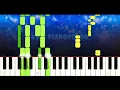 Jungle Boogie - PinkFong | Piano Tutorial | Karaoke