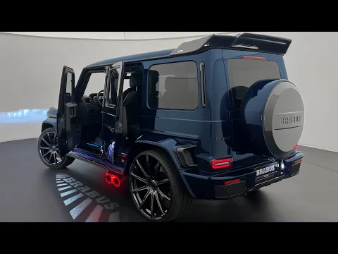 Download MP3 NEW 2023 G900 BRABUS Deep Blue +SOUND! Most BRUTAL 900HP G-CLASS